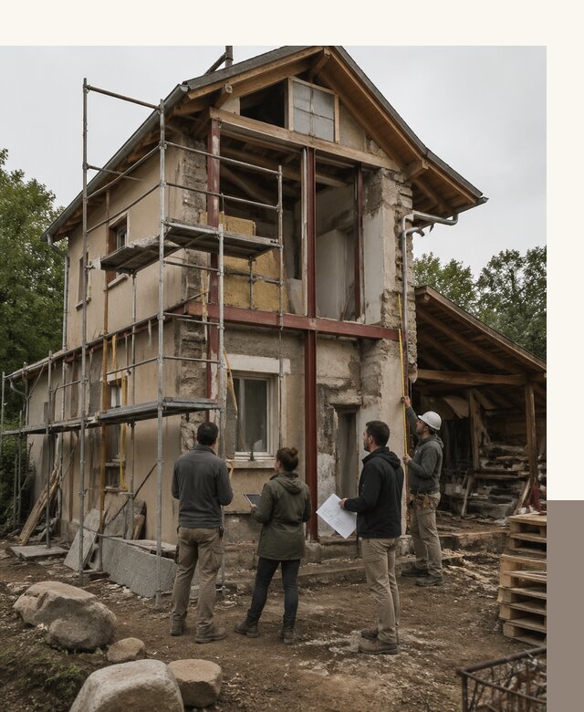 Реконструкция загородного дома под ключ в Димитровграде от бюро