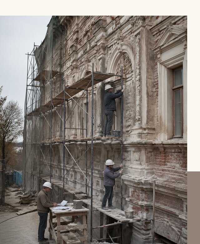 Реставрация объектов культурного наследия под ключ в Димитровграде